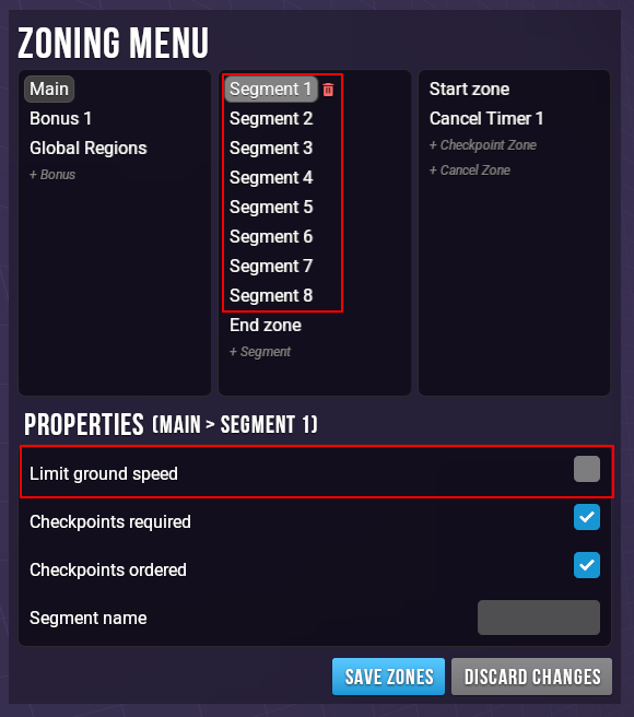 Staged-Linear Surf Zones