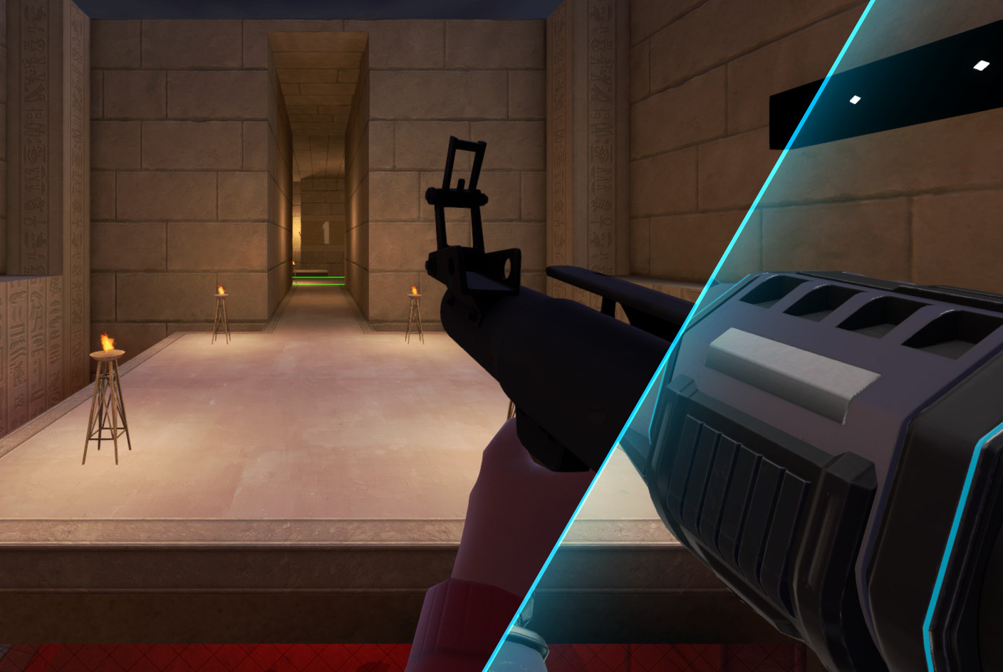 Weapon Model Comparison